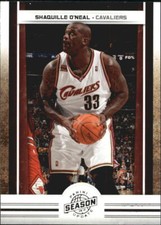 2009-10 Panini Season Update Cavaliers Basketball Card #84 Shaquille O'Neal