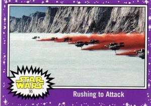 2017 Journey to Star Wars The Last Jedi Walmart Purple Parallel card #95 NM - Picture 1 of 1