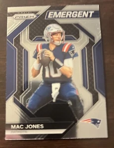 2023 Panini Prizm #H-1 Mac Jones New England Patriots Emergent Insert - Picture 1 of 2