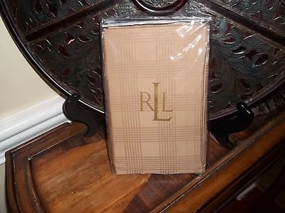 NIP Ralph Lauren Suite Glen Plaid Camel Euro Sham - Image 1 of 4