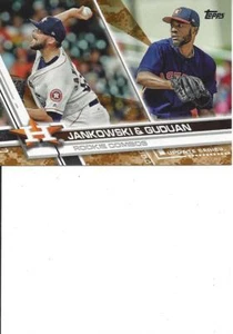 2017 Actualización TOPPS Jordan Jankowski Reymin Guduan #05/25 combos de radiocontrol Houston Astros - Imagen 1 de 2