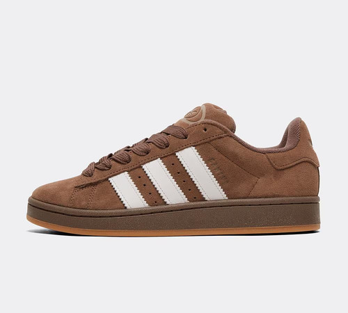 Adidas Originals Campus 00S In Marrone Scuro E Bianco Stock Limitato