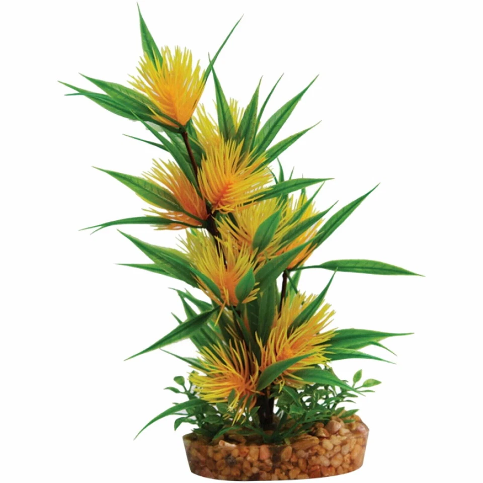 Aqua One Plastic Plant Neptunia with Gravel Base Medium - image 1 of 1