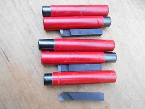 HARDINGE HARTMETALLSPITZE WERKZEUG BITS, 3/8" x 3/8", TR-37, BF-37, CT4537A, 5 STÜCK - Bild 1 von 2