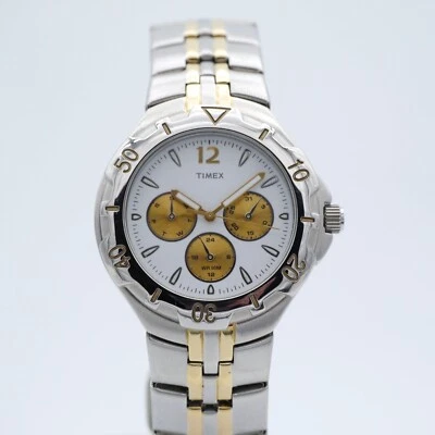 Orologio Subacqueo Timex Al Quarzo 50M Oro Acciaio 42Mm - Immagine 1 di 4