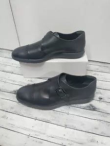 Hogan Single Monks schwarz Leder Herrenschuh Größe UK 8,5 US 9,5 - Bild 1 von 10