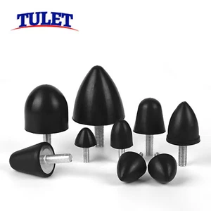 Conical Rubber Mount Bumper, Parabolic Buffer M6 M8 M10 M12 M16 Bump Stops / KP - Picture 1 of 16