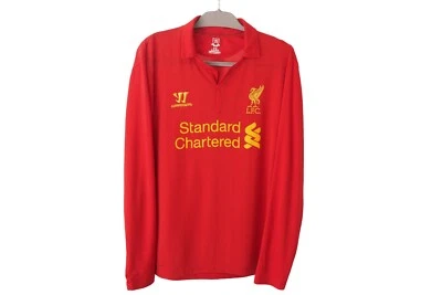 Camiseta deportiva manga larga Liverpool FC 2012/13 Warrior talla L fútbol local Foto 1 de 4