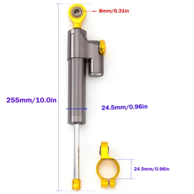 USA Steering Damper Stabilizer Bracket kit For YAMAHA MT-09 2013-2015 2014 CNC - Image 1 of 4