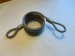 CAVO DI SICUREZZA INTRECCIATO RIVESTITO IN ACCIAIO NUOVO - Foto 1 di 4