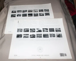 Fotos enmarcadas de Ansel Adams en 2 calendarios parciales 2000 2001 meses faltantes - Imagen 1 de 7