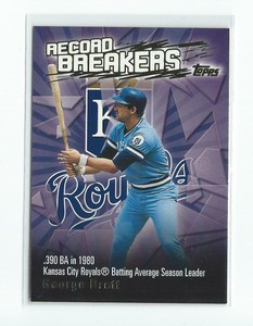 2003 Topps Record Breakers #GB George Brett Royals