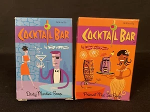••RARE Art Collectible SHAG Cocktail Bar Soap - Lot of TWO - Josh Agle - Blue Q - Picture 1 of 18