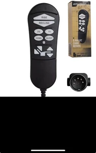 AITUZERO 5 Pin Lift Chair Recliner Remote 11 Button ZKAD-5 Fits Most 2 Motor - Picture 1 of 5