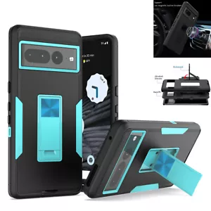For Google Pixel 7/7 Pro Case Rugged Shockproof Heavy Duty Kickstand Guard Cover - Picture 1 of 14