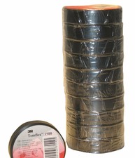 10 Rollen Profi ISOLIERBAND - Schwarz - 3M TEMFLEX - TAPE-BLACK/3M