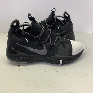 Nike Kobe AD Exodus 2018 'White Toe' Oreo AR5515-002 Wht/Blk Men's US Sz 8 - Picture 1 of 15