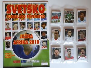 empty album + sticker set FIFA WORLD CUP 2010 SOUTH AFRICA 2010 As Sport Serbia