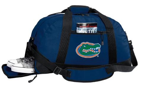 University of Florida Gym Bag or TRAVEL Duffel SEPARATE SHOE POCKET! Cover