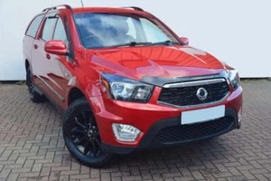 Protezione Cofano Trifoglio Auto per Ssangyong Korando Sport/Musso 2013-18 - Foto 1 di 5