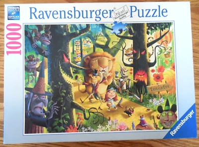 NEW/SEALED  Ravensburger "Lions and Tigers and Bears OH MY"  1000 pc Puzzle - Image 1 of 4