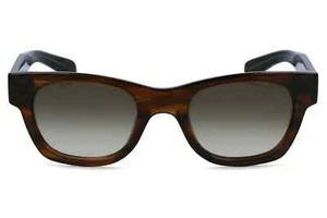 New Paul Smith Sunglasses Highgate Brown Striped  Retail $300+ 53-20-145 w/ Case - Picture 1 of 4