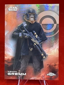 2025 Topps Chrome Star Wars #103 Aemon Gremm Prism Refractor - Picture 1 of 3