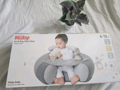 Nuby Sit and Play Floor Seat Baby Sit-Me-Up Seat - Image 1 of 4
