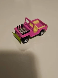 Vintage 1971 Matchbox Lesney Superfast No. 2 Jeep Hot Rod Pink/Green - England - Picture 1 of 4