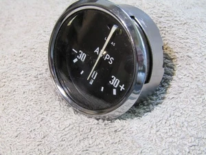 VINTAGE TRIUMPH TR3 TR4 LUCAS AMMETER - Picture 1 of 6