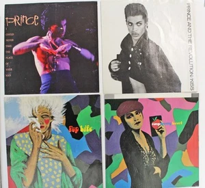 4 Prince Picture Sleeves for 45rpm (Records Not Included) Picture Sleeves Only - Picture 1 of 2