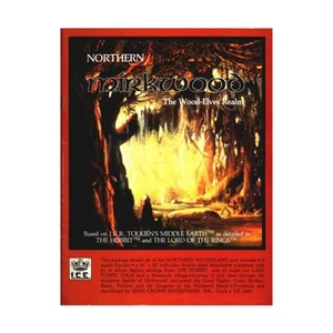 ICE MERP 1ª Ed Northern Mirkwood the Wood-Elves Realm (2ª, Orange Cov Fair+ - Imagen 1 de 1
