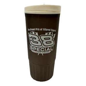 Vintage Kunststoff Thermoskanne The Grand Prix Of Filtered Cigars Lid RARE PROMO CUP - Bild 1 von 8