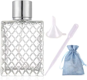 100ML 3.4Oz Glass Spray Bottles for Essential Oils, Perfumes, Empty Clear Mist S - Picture 1 of 12