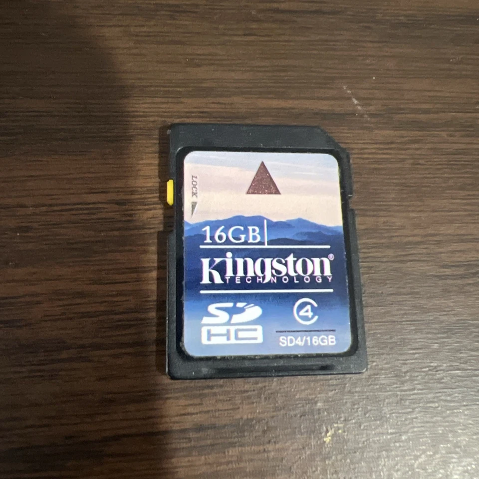 Scheda memoria SDHC Card SD4/16GB da 16GB, SD-K16G, della Kingston, originale! - Image 1 of 2