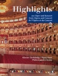Highlights From Opera & Concert 2 Book [Softcover] Piano Schott Music - Image 1 of 3