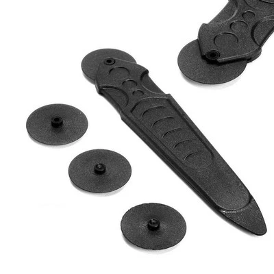 Lever Crowbar Carbon Fiber Roller Practical Removal Split Frame 22mm Bearing - Image 1 of 4