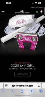 Scotty Cameron My Girl Putter 2025 Limited Release - NEW! Confirmed Pre sale - Image 1 of 4