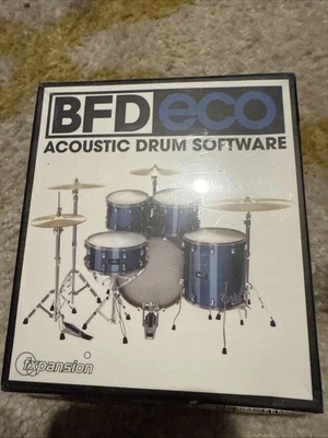 BFD ECO Acoustic Drum Software Fxpansion Music Mixing  Free Shipping - Image 1 of 3