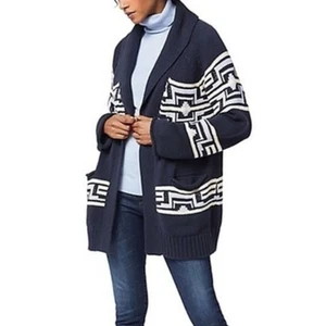Pendleton Sweater Women's Size Small  Las Cruces Cardigan Sweater Blue  - Picture 1 of 11