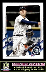 2021 Topps Update #US228 Dylan Moore Seattle Mariners - Picture 1 of 2