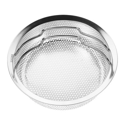  Cuociriso Vaporiera Cestino Vapore Alimentare Cestello Per Cottura Gnocchi - Immagine 1 di 4