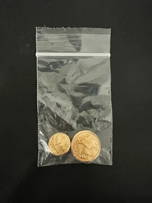 Brooks Brothers Replacement Button Set Waterbury Golden Fleece Cuff & Front - Image 1 of 2