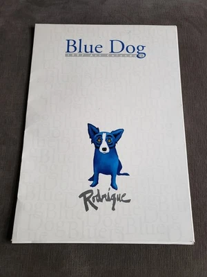 El Perro Azul 1997 Calendario de Arte Presenta Doce Calidad de Museo por George Rodrigue Foto 1 de 4