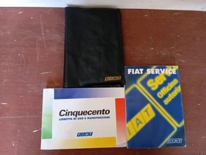 Manuale uso e manutenzione Fiat Cinquecento - Foto 1 di 3