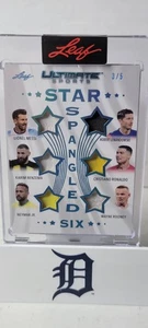20024 Ultimate Sports 6 player soccer memorabilia 3/5 MESSI/RONALDO/NEYMAR... - Picture 1 of 10