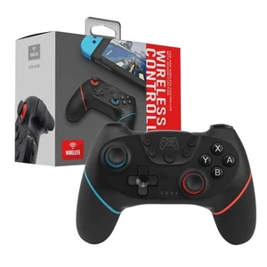 Manette Switch Pro Vibrante Sans Fil Bluetooth pour Console Switch, PC, Linux, R - Photo 1/1
