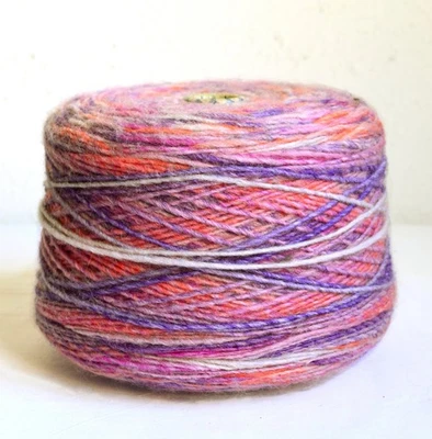 Italian Merino Wool Knitting Crochet Yarn, 10.6 oz / 300 grams - Balls or Cone - Image 1 of 3