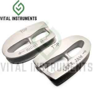 Instrument chirurgical vétérinaire 5 pouces arrosant mâchoire droite-gauche en aluminium - Photo 1/1