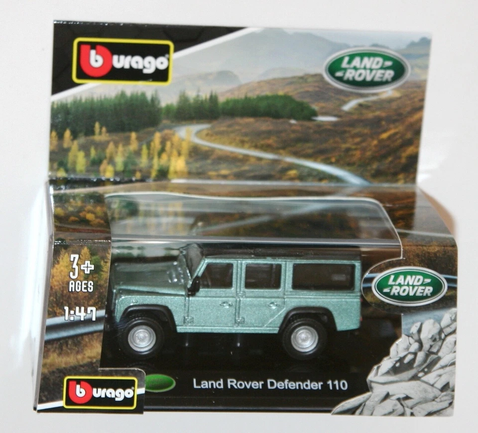 Burago - LAND ROVER DEFENDER 110 (verde) Modelo Escala 1:47 Foto 1 de 1